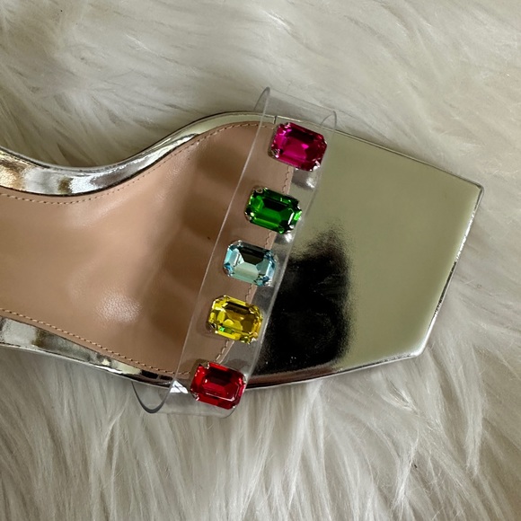 Gianvito Rossi
Ribbon 100mm crystal-embellished sandals - Picture 10 of 13